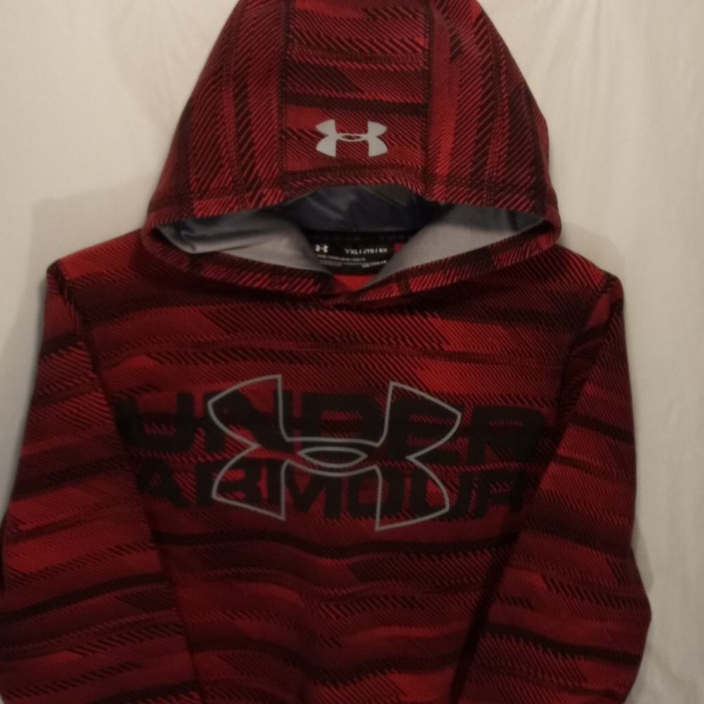 UNDER ARMOUR YOUTH HOODIE SWEATSHIRT - Picture 6 of 6